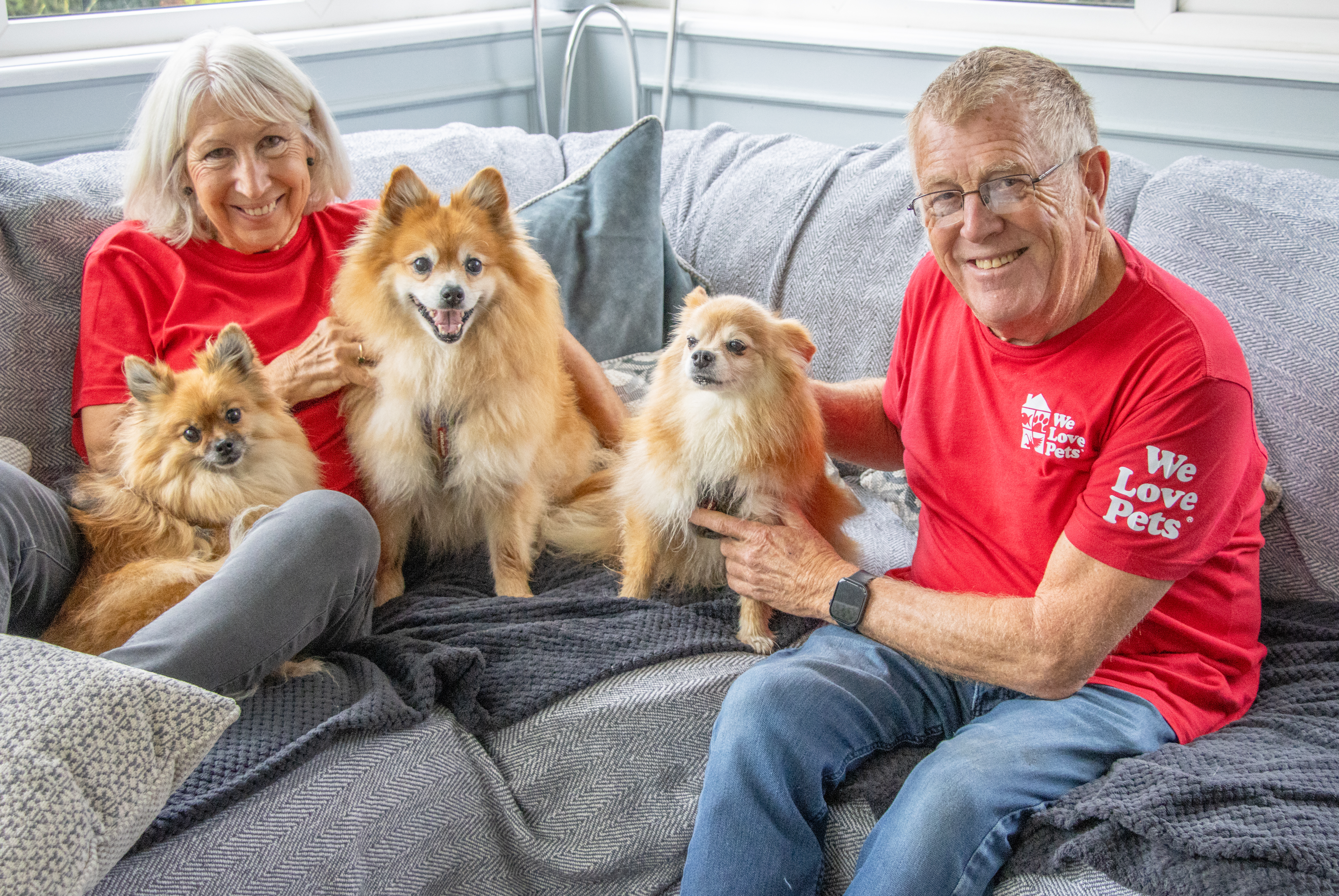 retired couple hosts